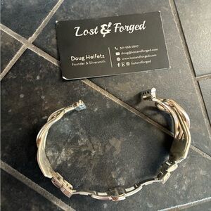 Lost & Forged Vintage Silver Fork Apple Watch Band
